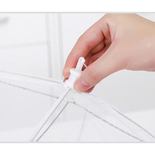 17in Pop-Up Mesh Food Covers Reusable Keeping Out Flies Protectors Tent Umbrella