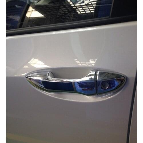 ABS chrome 8 pcs set Car cover door handle cover trim for Toyota corolla 2014 2015 2016 2017 2018 Car Styling C259