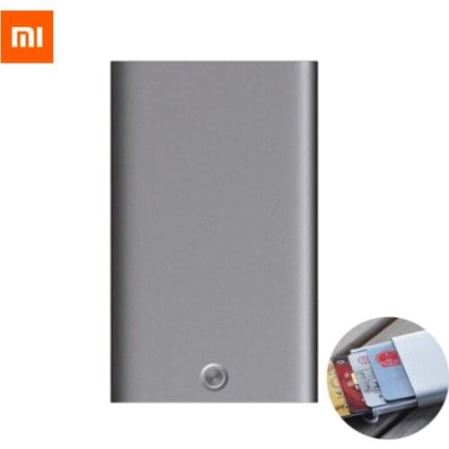 Xiaomi MIIIW Card Case Automatic Pop Up Men Business Card Holder Slim Aluminum Card Case Credit Card ID Card Storage Keeper