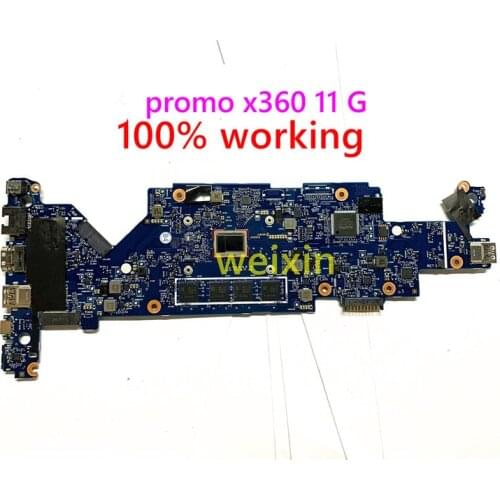 For hp promo x360 11 G2 motherboard 932687-601 932687-501 932687-001M3 7Y30 4GB 6050A2908801-MB-A01 100% working