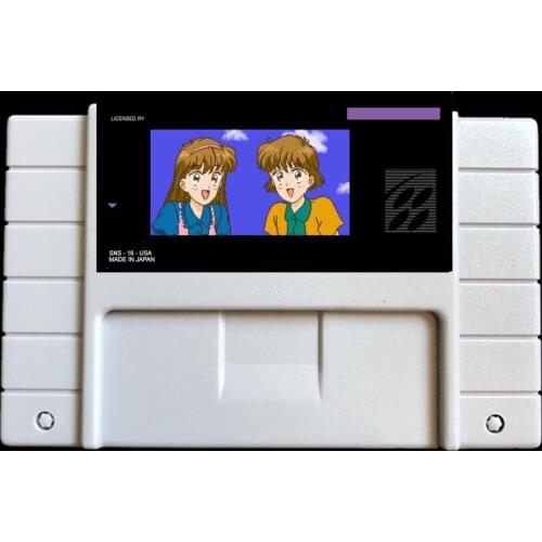 Miracle Girls USA NTSC version 46 pins Video games card NTSC version for Retro Video games Console