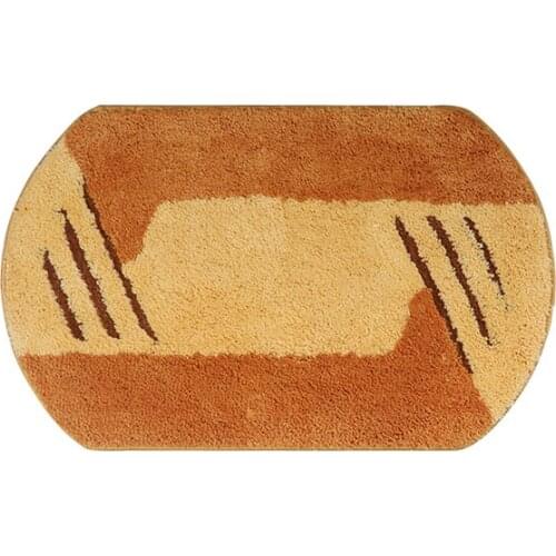 Musthome Oval bath rug Microfiber bathroom rugs and mat set luxury bathroom rug set bath mats bedroom childrens room