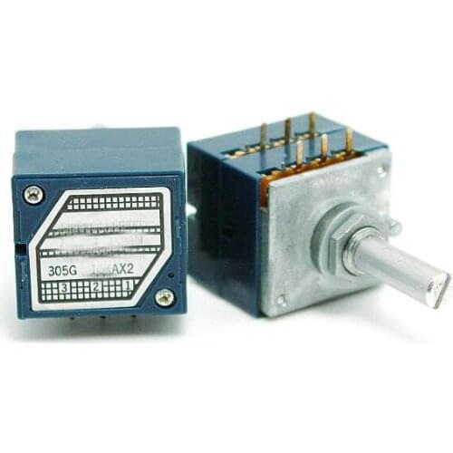 RK27112 A10K A20K A50K A100K ORIGINAL RK271 27type 6Pin 25mm Volume Control Potentiometer Enthusiast Level For ALPS x 5PCS