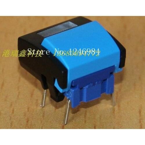 [SA]Denmark MEC switch button box black light blue reset switch micro switch 3ATL6 + 1B00 + 2B091--50pcs/lot