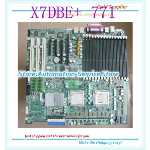 X7DBE+ 771 Server Board 5000P Dual Xeon Board Support Quad Core