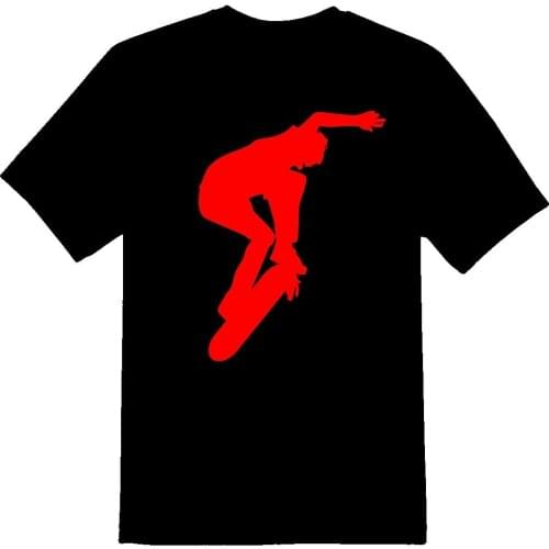 Skateboarder urban black or white Tee