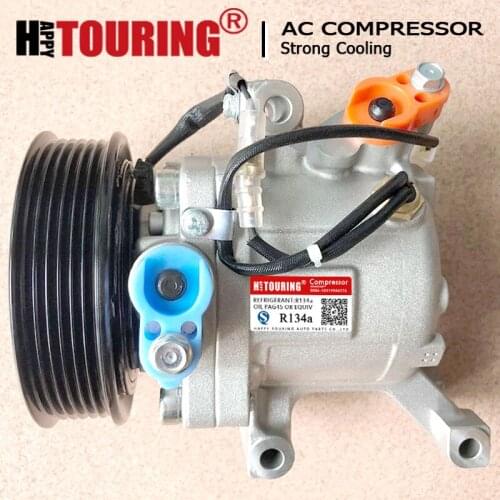 SV07C auto ac air conditioning compressor for Toyota Rush Daihatsu Terios 6PK 447280-3140 4472803140