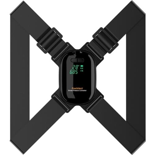 Universal Posture Corrector Posture Train Tool Smart Sensor Vibration Reminder Back Straightener Brace Adjustable Strap C1FF