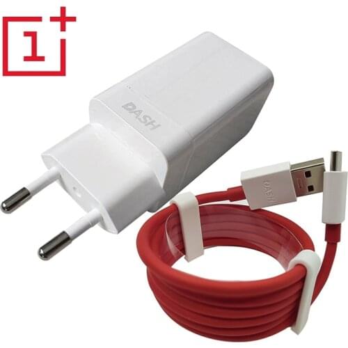 Oneplus 7plus 7 7pro EU/US/UK Dash Charger 5V4A For One plus 6T 5/5T/3T Dash Charge Adapter 1M Flat Round Dash USB Type C Cable