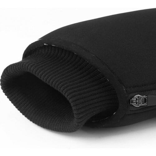 Winter Thicken Warm Cycling Glove Men Women Windproof & Coldproof Handlebar Mittens MTB Road Bike Bar Gloves Mitts For Bicycle