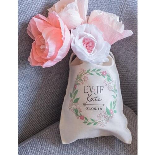 10pcs bridal shower Hangover Kit Bags custom Wedding Favors Gift For Guest Holder Bag Bachelorette Decoration Hen Party Supplies