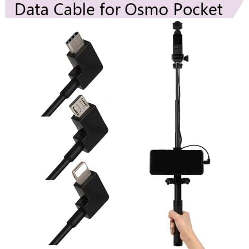 1M Type-C To Type-C Android IOS Connector Data Charging Cable Conversion Line for OSMO Pocket Gimbal Accessory for Mavic Air 2