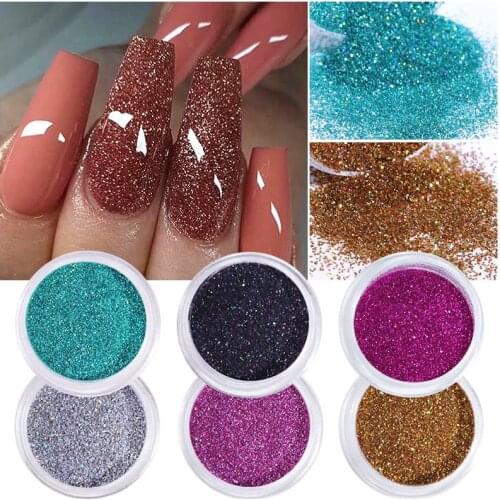 6pcs/set sequin jewelry Holographic Nail Glitter Flakes Sequin Gold Silver DIY Butterfly Dipping Powder Heart-shaped patch