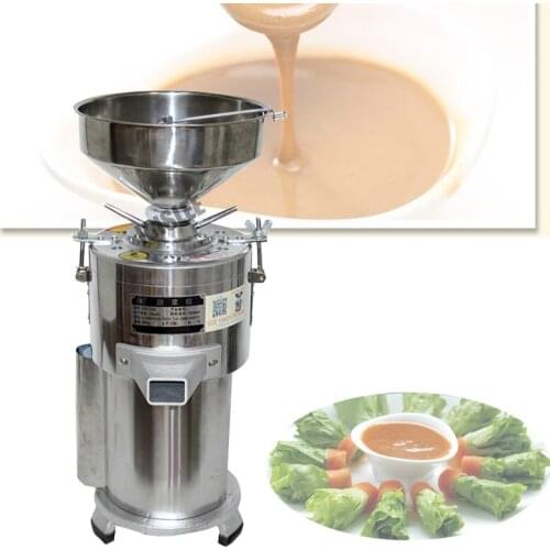 Peanut Butter Processor Machine Sauce Grinder Nut Sesame Milling Machine Commercial Electric Peanut Butter Grinding Machine