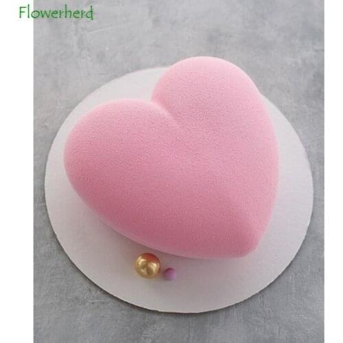 Love Heart Mousse Silicone Mold Baking Diy Heart-shaped Chocolate Cake Fondant Cake Decorating Tools