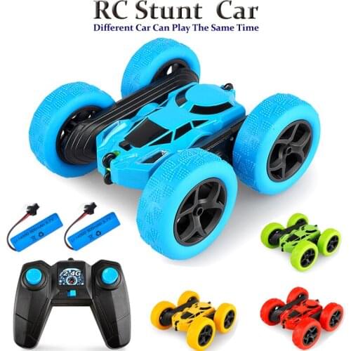 Rc Stunt Cars Flip High Speed Trophy RC Remote Control Car Drift Crawler Battery Operated Machine VS q70 wd 40 Radio Control Car