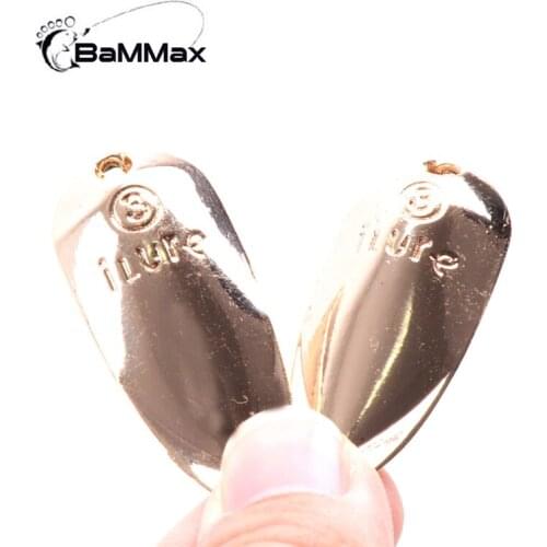 Metal jigging Lure 2pcs/lot 8.5g 4.5cm artificial Sequins Lures without hook Artificial Fake Bait pesca Fishing accessories