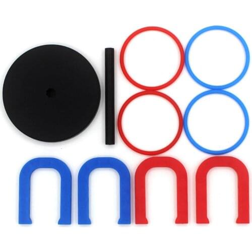 Rubber Horseshoe Circular Throwing Ring Children Intellectual Puzzle Game Toys Kids Educational Toys for Children Gifts