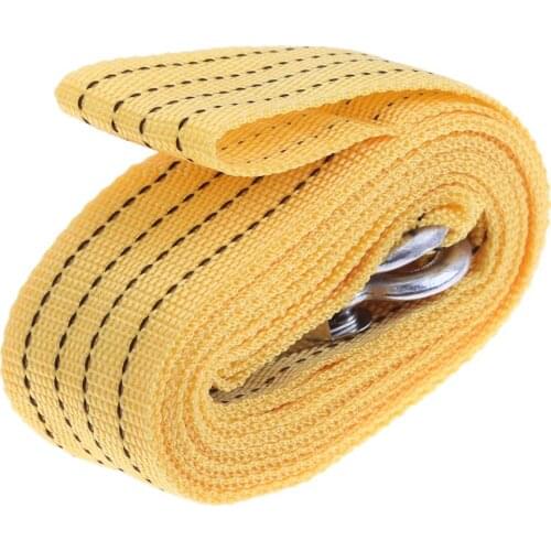 3Ton 3m Car Towing Rope Tow Cable Strap Towing Pull Rope with Hooks