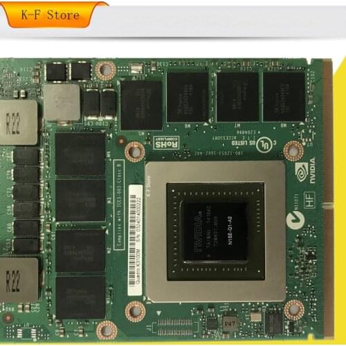 Original nVIDIA Quadro K3100M Video Card 4GB DDR5 MXM3.0 N15E-Q1-A2 fully tested