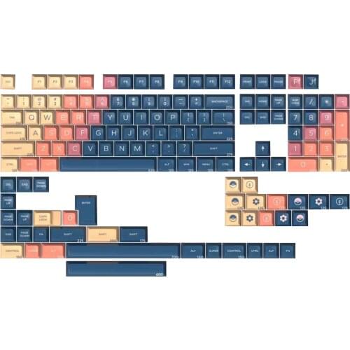 Yagekeycap 149Pcs Keys Gradient Keycaps SA ABS Keycaps Set For DIY 60% 87 TKL 104 108 MX Switches Mechanical Keyboard