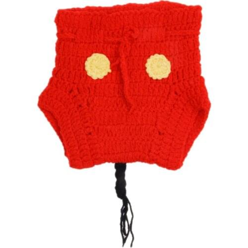 3Pcs/set Newborn Baby Girls Boys Crochet Knit Costume Photography Prop Outfits B36E