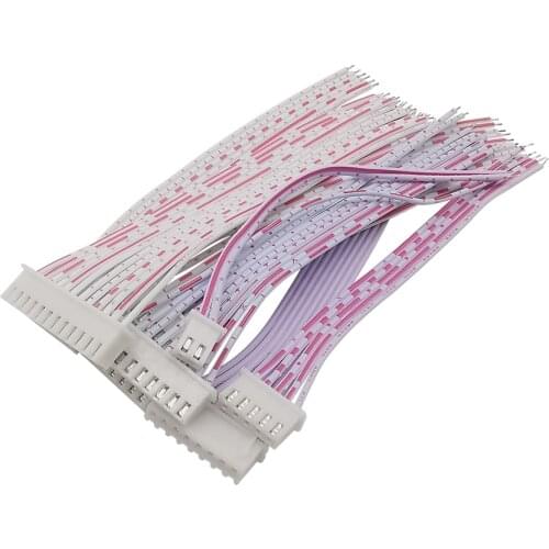 5Pcs JST XH 2.54mm XH2.54 Wire Cable Connector JST XH 2.54 Single Head Terminal Plug Connector 2~12 Pin 10CM 20CM 30CM