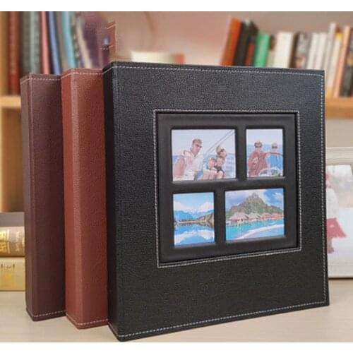 6-Inch Insert Album, 600 6-Inch Photos Large-Capacity Album Collection, Family Gathering Photo Collection, Wedding Photo Album