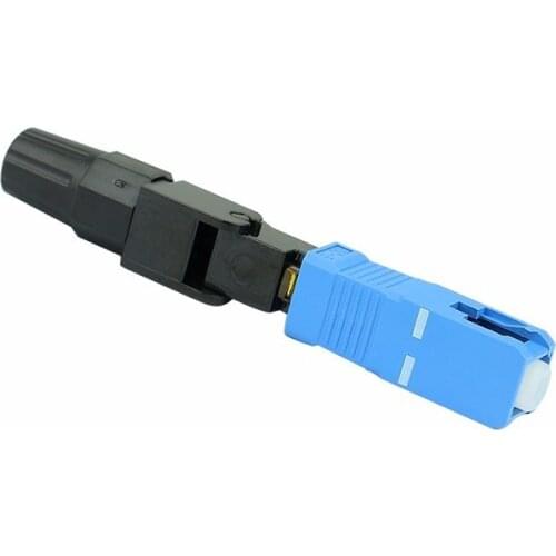 Brand New 100PCS/Box FTTH SC UPC Single-Mode Fiber Optic Equipment Fast And High Precision Connector 60mm Low Loss