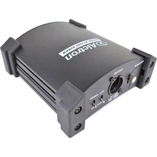 Alctron DI100 active impedance converter, BOXDI balance box, DIBOX converter. Frequency response: 10Hz-40KHz