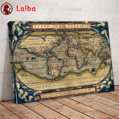 DIY Diamond Painting Hot selling home art, world map Full Square Diamond Embroidery sale Cross Stitch sets Mosaic Handmade Gift