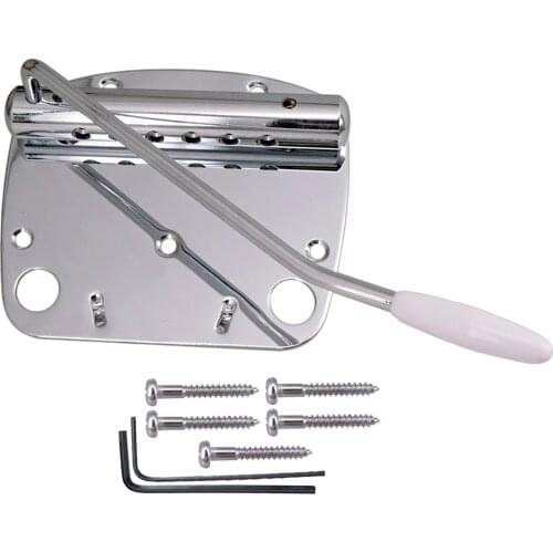 Electric Guitar Tremolo Bridge with Whammy Bar Wrench Screw for