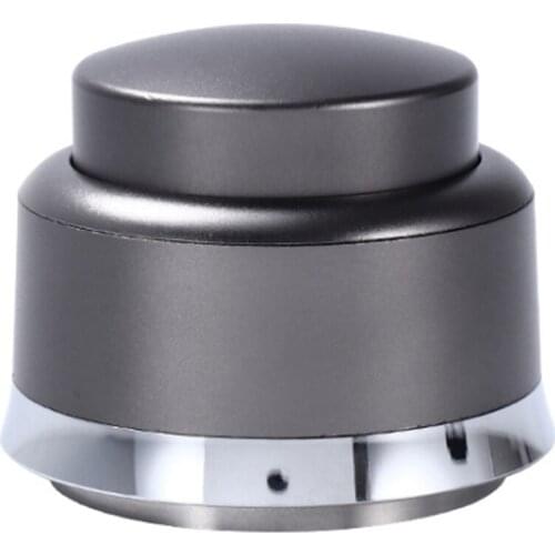 Coffee Press 58mm Stainless Steel Flat Bottom Press Type Distributor Press Powder Hammer Coffee Maker