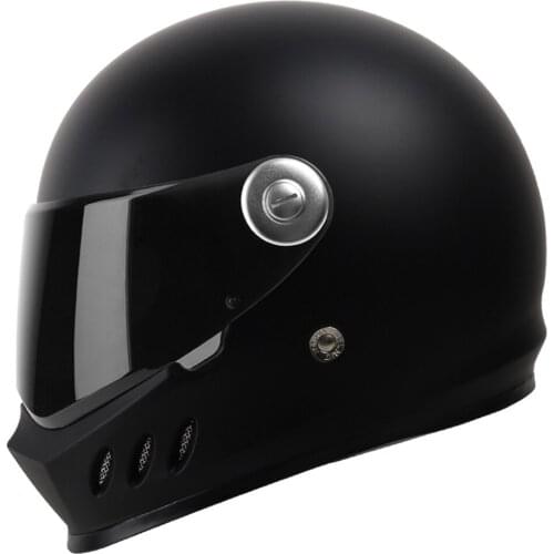 Motorcycle Helmet Vintage Men Moto Full Face Helmet Motorbike Helmet Personality Summer Motocross Riding Capacete Casque Women