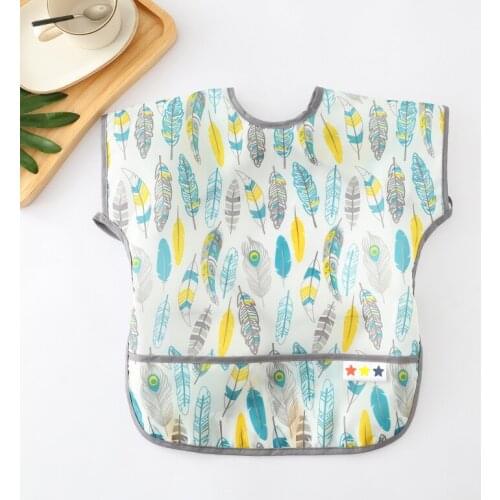 Baby Bibs Waterproof Newborn Burp Cloths Brand Baby Slabbers Baby Eating and Feeding Fashion Baby Bib Sleeveless
