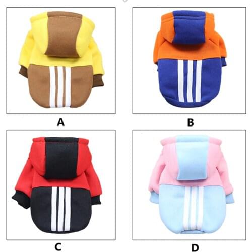 NEW Cat Hooded Sweater Cat Puppy Pet Costume Hoodie Autumn and Winter Small Dog Clothes Brand Small Pet Coat for Cats Chihuahua