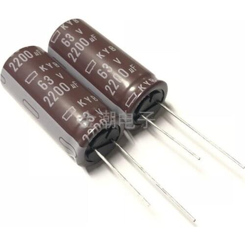 Original new 100% 63V2200UF 18X40 long life electrolytic capacitor EKYB630ELL222M 2200UF 63V (Inductor)