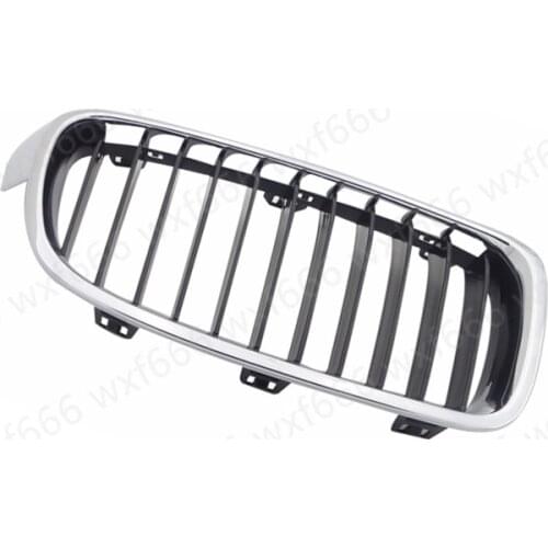 Front net Electroplated black mesh Suitable for F30 328b mw335 Front bumper decorative grille Front intake grille Intake grille