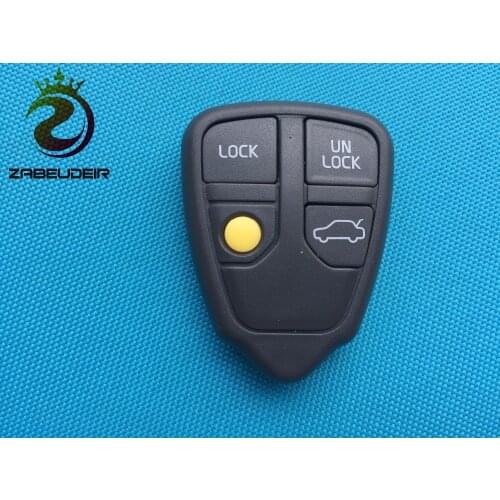 1pc Replacement Key Cover 4 button Shell Remote Case Key Fob For Volvo XC70 XC90 S40 S60 S70 S80 S90 V40 V70 V90 C70