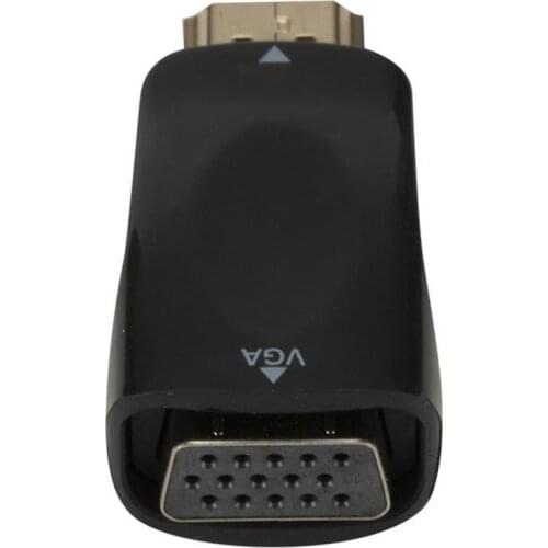 Male to Female HDMI-compatible to VGA Adapter HD 1080P Audio Cable Converter For PC Laptop TV Box Computer Display Projector