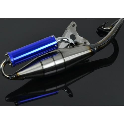 Motorcycle Stainless Steel Exhaust Pipe and Muffler System For E40QMB 2 Stroke JOG50 JOG