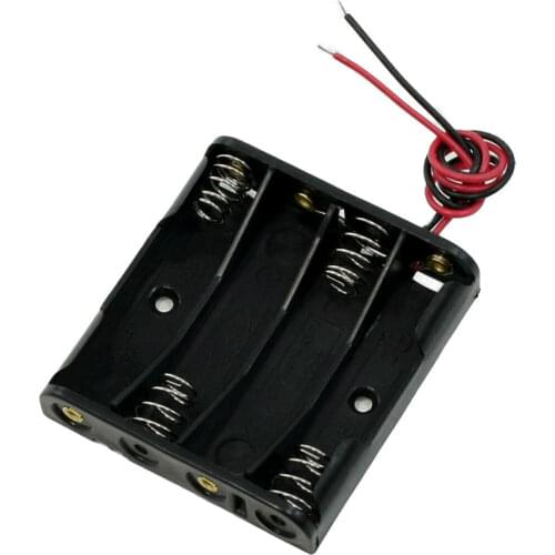 4 x AAA Battery Holder Box