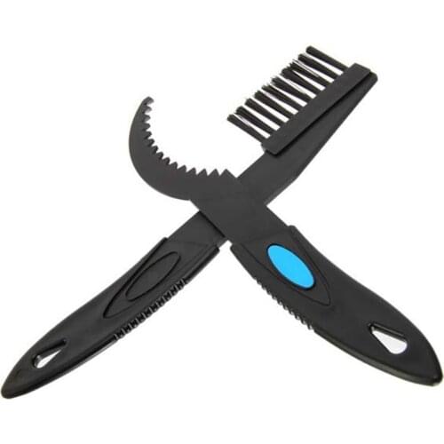 Bike Chain Cleaner Tool Motorcycle Set, Durable Bicycle Chain Gears Maintenance Cleaning Brush Kit for All Type Chain Gears