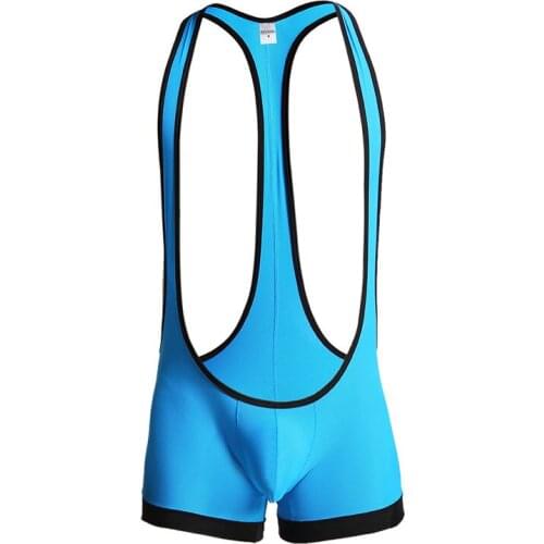 Mens Teddies Jumpsuits Bodywear Sexy Mens Bodysuits Wrestling Singlets Men Leotard Shapers Gay Underwear Boxers Erotic Lingerie