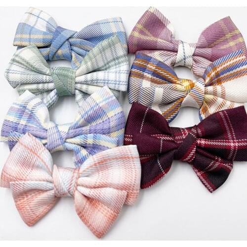 10pcs Big Satin Ribbon Bows Wedding Appliques Sewing Handmade Flowers E366