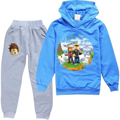 Robloxing Childrens clothing Sweatshirts for boys cotton baby hoodie kids toddler girl winter clothes 2021 christmas outfits