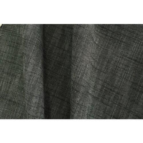 LEO&LIN Summer Thin Section Stretch Denim Cotton Linen Basic Dress Clothing Pants Yarn - Dyed Wholesale Skirt Fabric