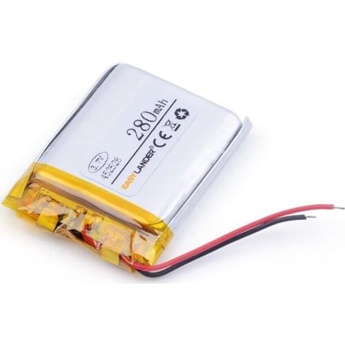 Lithium ion rechargeable batteries 452528 280mAh 3.7v For ablet battery MP3 Bluetooth audio sound card