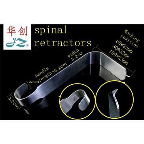 JZ medical orthopedic instrument spinal retractors spine pull hook cervical Lumbar Thoracic vertebra small animal Veterinary
