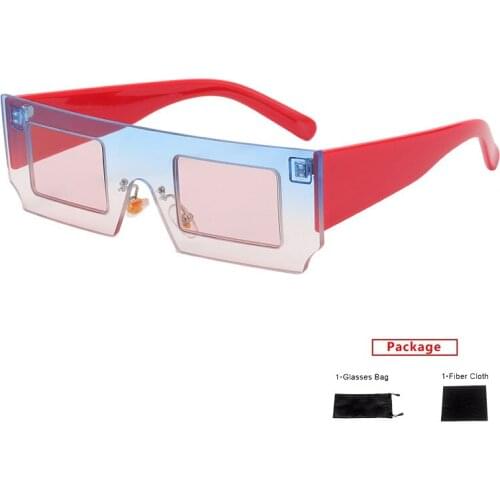 Mimiyou Square Transparent Sunglasses Women Fashion Vintage Cool Glasses Men Sun Glasses Women Brand UV400 Eyeglasses Shades